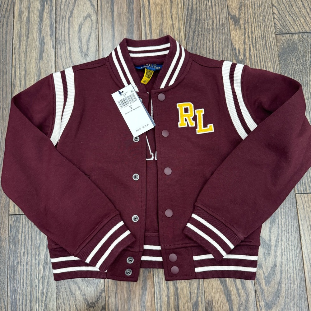 Polo by Ralph Lauren Maroon Kids Jacket